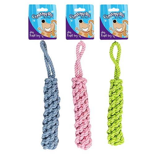 Braided rope dog toy